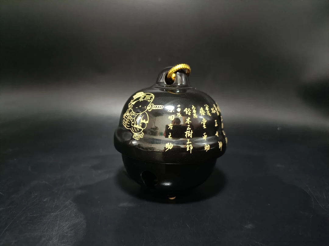 黑色瓷胎铃铛01/31创意