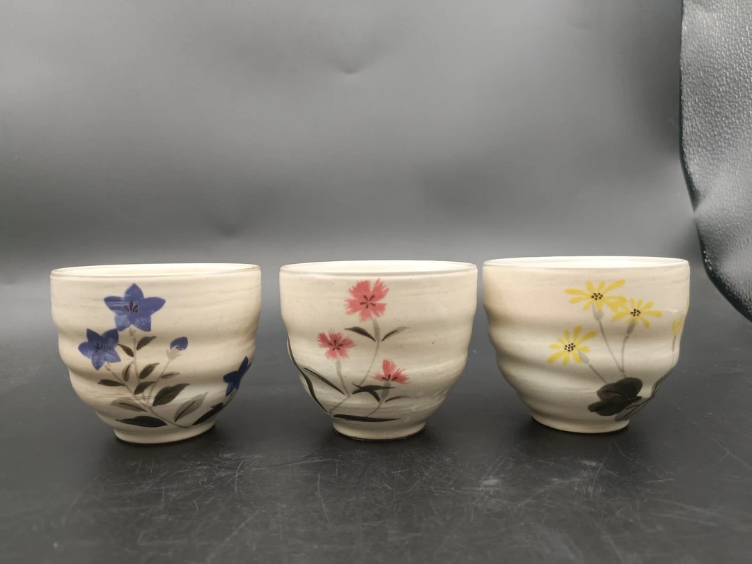 橘吉花之彩茶杯 标为单价，每款各一个01/100-1
