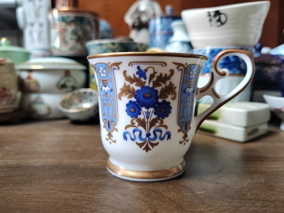 东方快车马克杯01/31口延有点轻微磨金