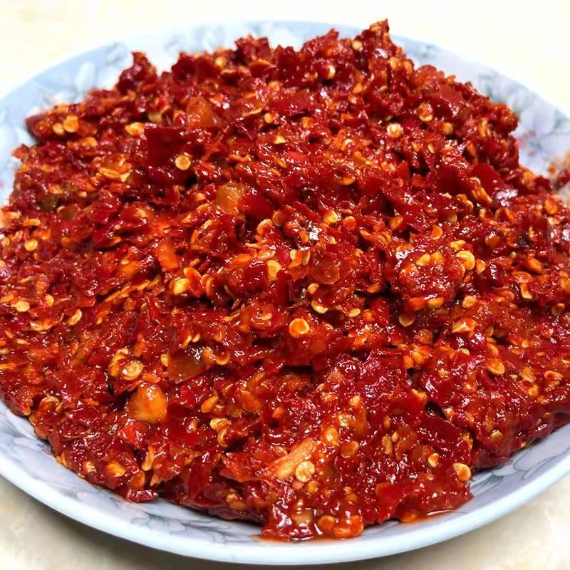 贵州特产遵义虾子辣椒制作糍粑辣椒可炒辣子鸡红油糍粑辣椒500g
