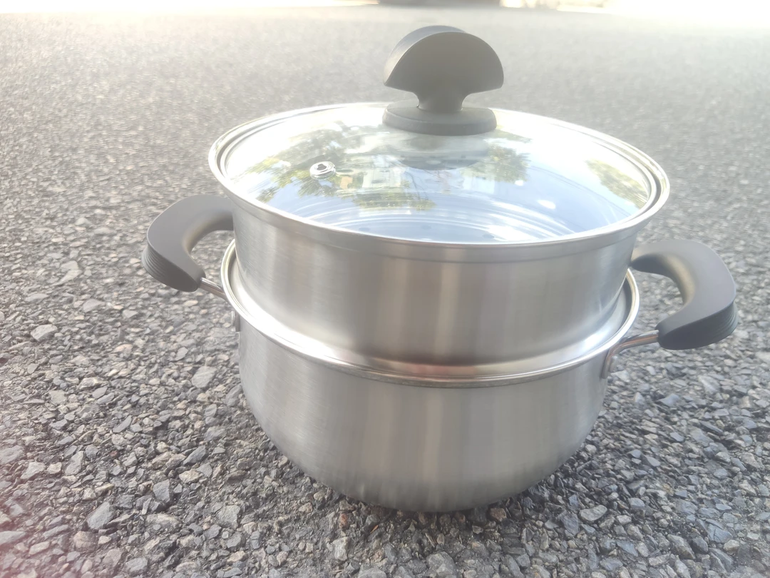 食品级304汤蒸锅22多用煲汤小蒸锅（库存尾货默认微瑕疵，介意勿拍）