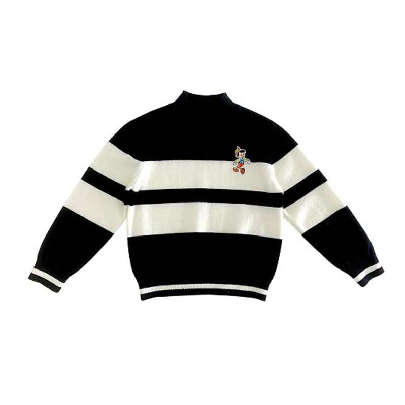 1199【T0631】童装&基础休闲撞色线套衫F1EEM4106