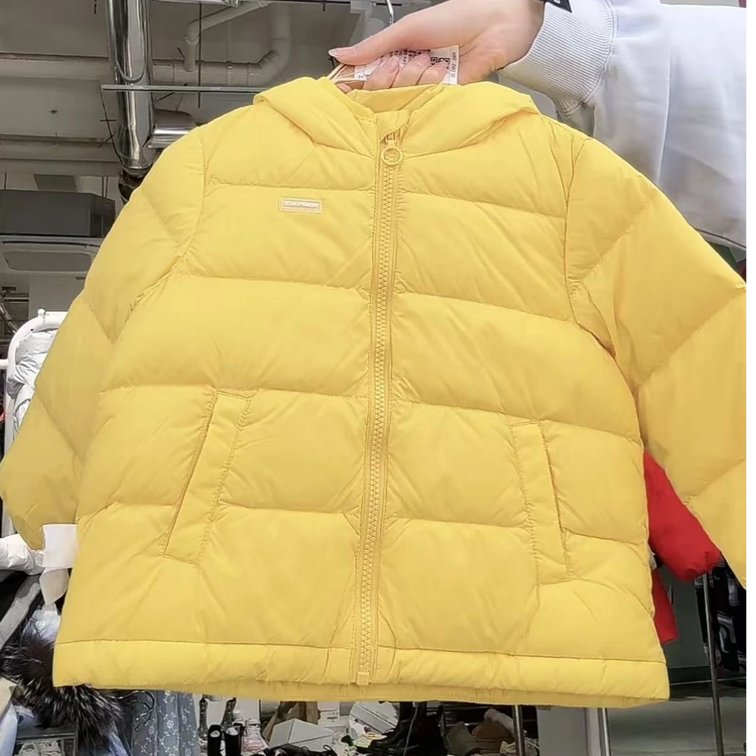 980【T0424】专柜正品剪标，可爱风带包包羽绒服F3ACM4X35