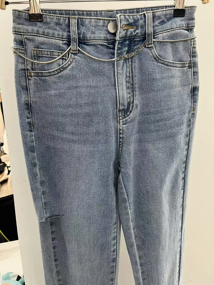 529【0355】HJ时尚百搭牛仔裤