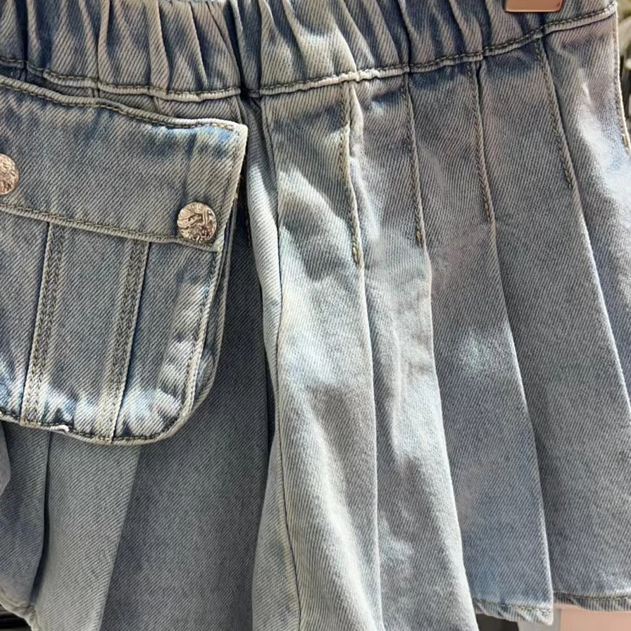 369【Z5652】童装儿童牛仔短裙