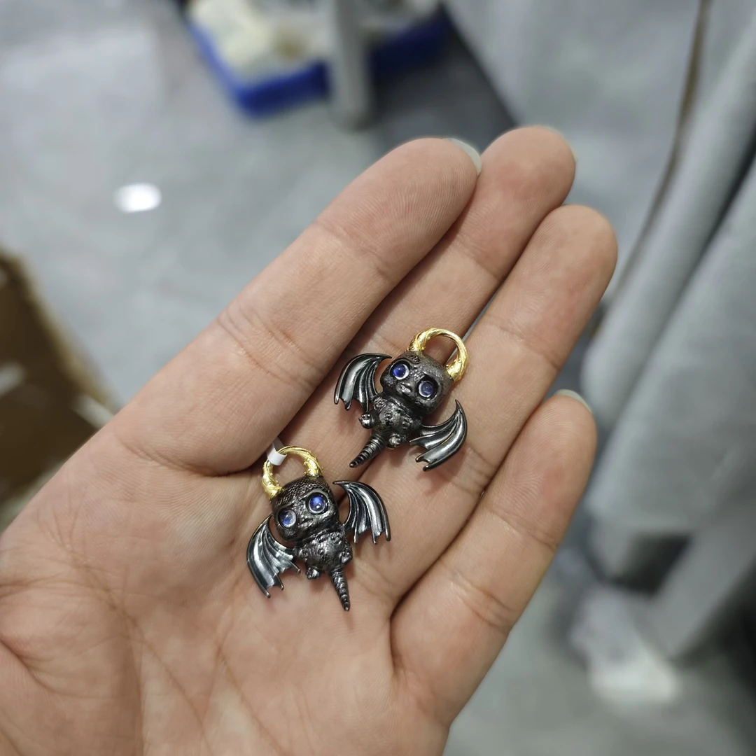 月光石小恶魔吊坠多样性发一