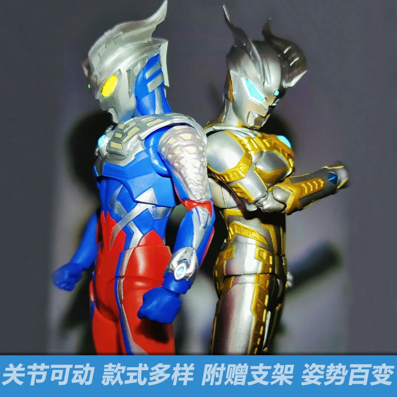 SHF闪耀赛罗奥特曼打怪兽玩具可活动关节帕拉吉之盾男孩模型礼盒