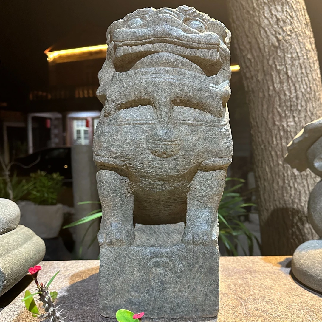 院景翁177堂狮石雕狮子户外庭院景观摆件