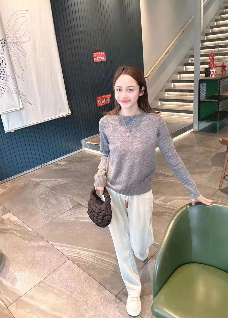 YTTRIUM LIN【暖甜茶】针织衫时尚气质（不能机洗）33897