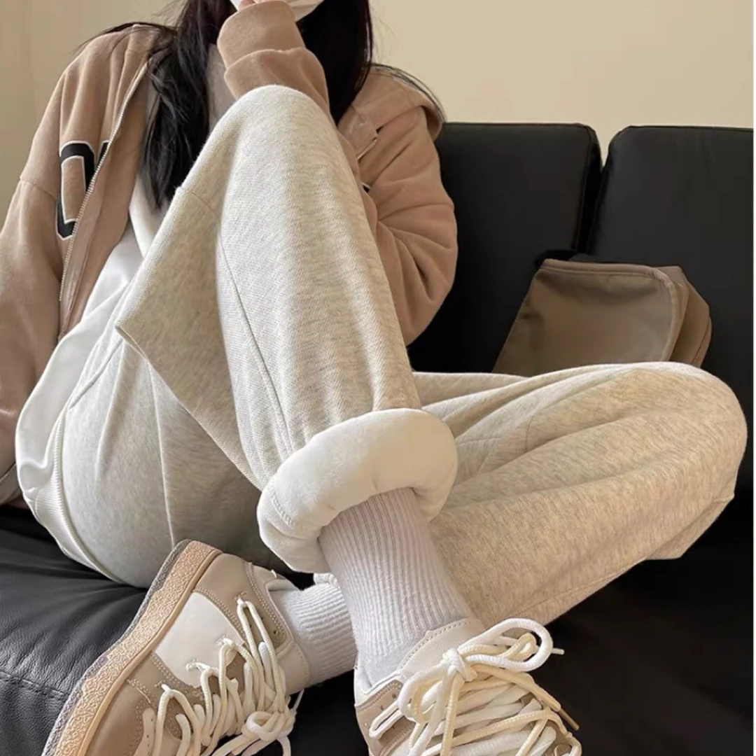 瓦西里萨 / 亲肤加绒款 藏肉肉运动裤6108花契大码溯源好物