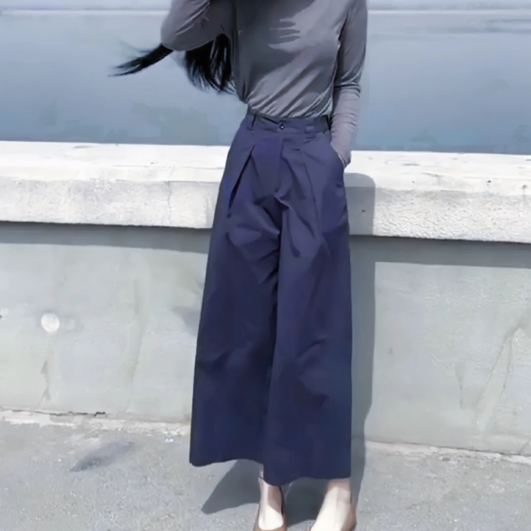 Aimeerosa/艾洛莎时尚九分裤通勤夏季新款高腰显瘦西装裤职业休闲