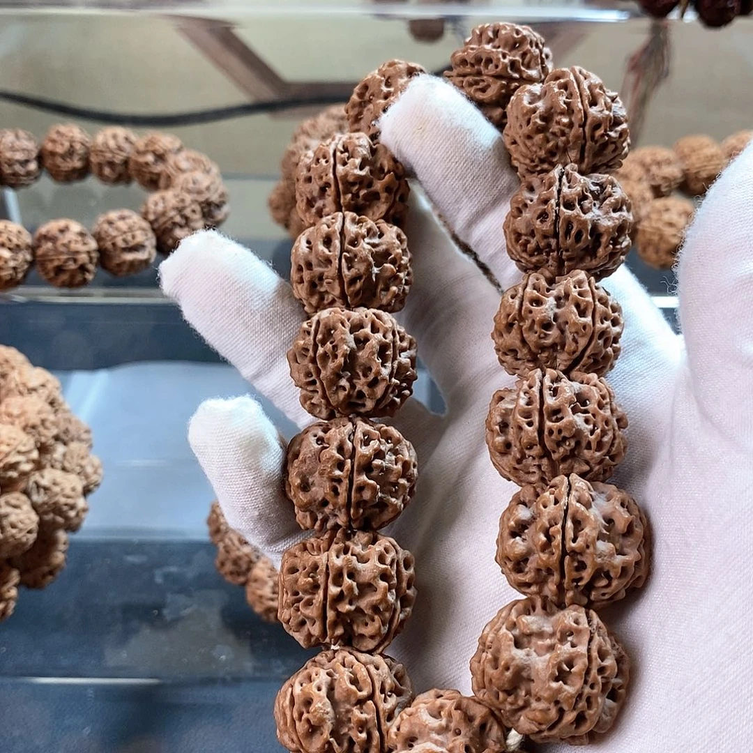 金刚菩提手串老*登尼泊尔大金刚