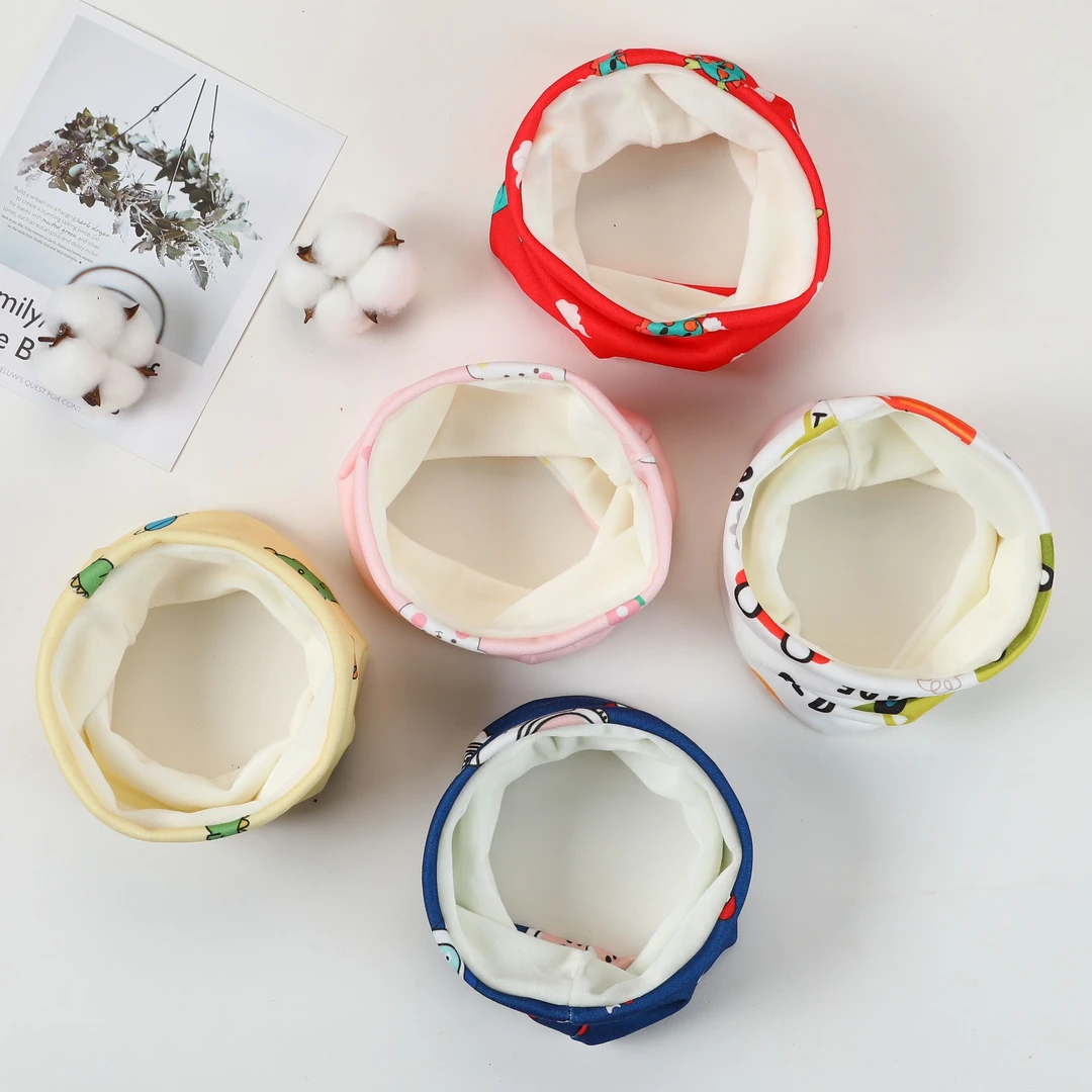 围脖保暖宝宝防风脖套男女童婴幼儿新生儿加绒德绒围巾无骨套头