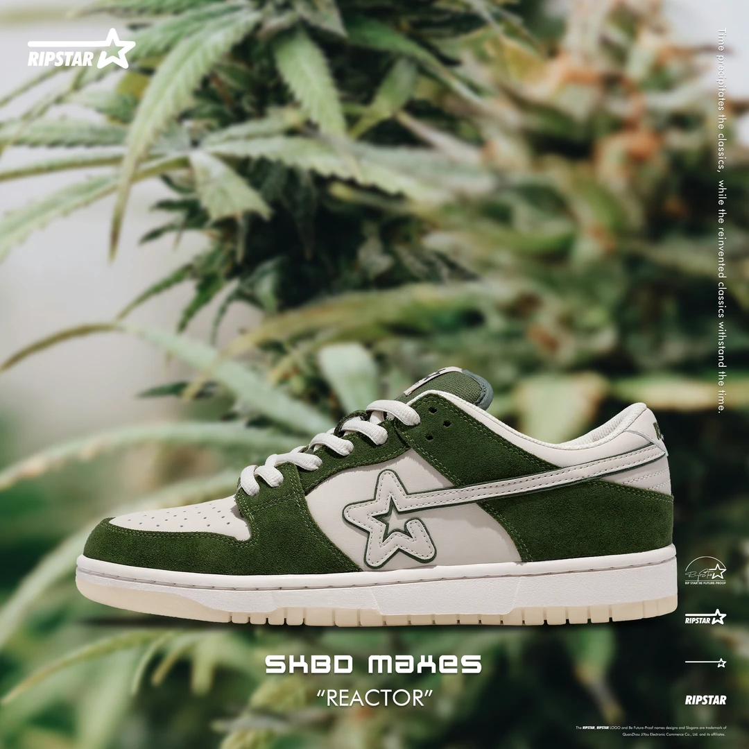 RIPSTAR【催化剂】SKBD Low Maxes Reactor百搭低帮运动板鞋男女款