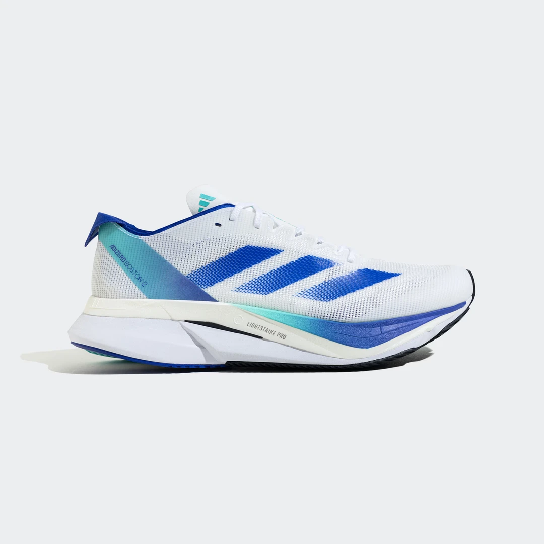 adidas  ADIZERO BOSTON 12 训练备赛马拉松玻纤柱跑鞋JR2731