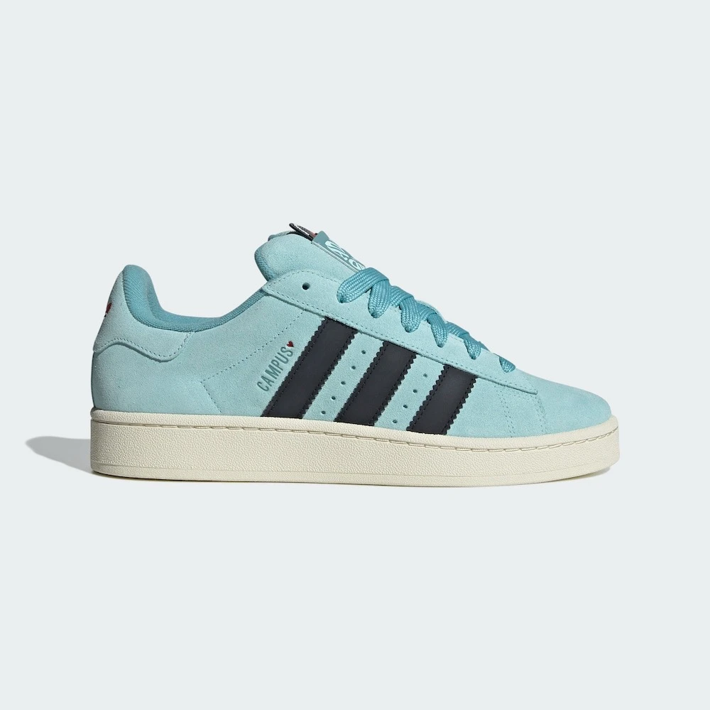 adidas阿迪达斯三叶草CAMPUS情人节经典运动滑板鞋面包鞋 ID6248