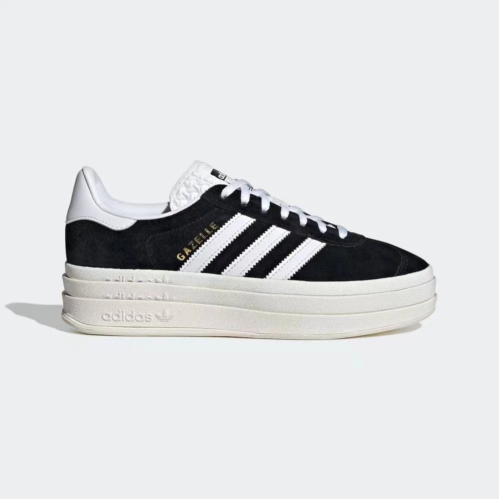 adidas阿迪达斯三叶草GAZELLE女厚底休闲时尚潮流低帮板鞋 HQ6912