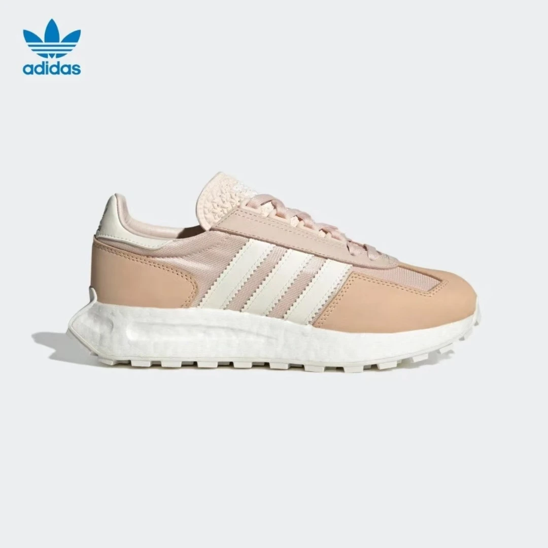 adidas阿迪达斯三叶草RETROPY E5 W男女薄款休闲boost跑鞋HQ4386