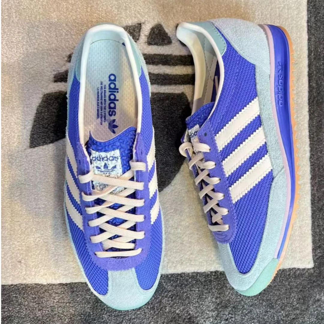 adidas三叶草SL 72 OG W时尚复古潮流经典T头运动鞋IH0290