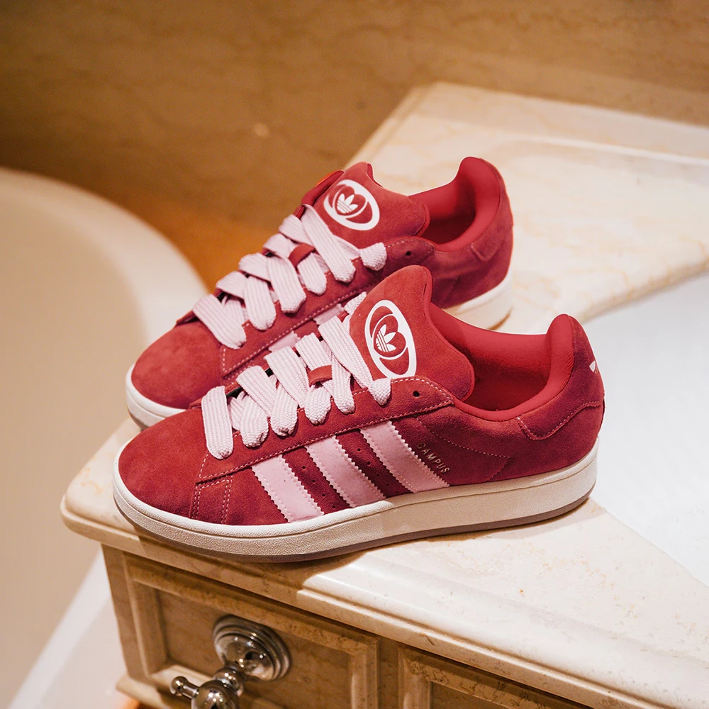 adidas三叶草CAMPUS 00S SHOES 经典运动滑板鞋「面包鞋」H03477