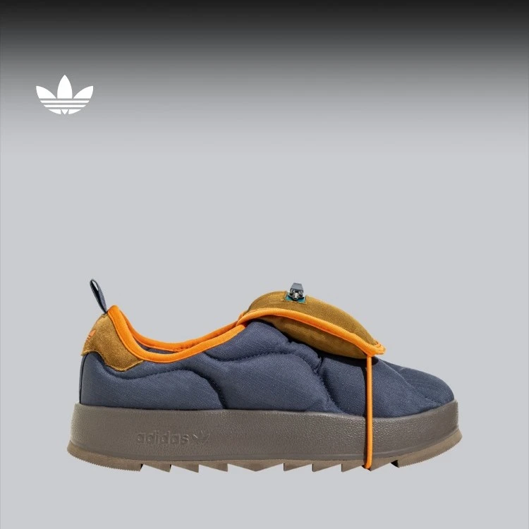 adidas阿迪达斯三叶草PUFFYLETTE棉鞋休闲面包鞋IF3956 IF3957