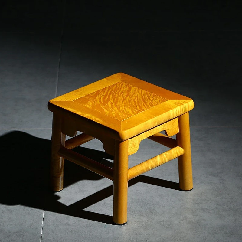 金丝楠四方凳楠木小凳子家居富贵凳换鞋凳儿童凳实木凳子全实木凳