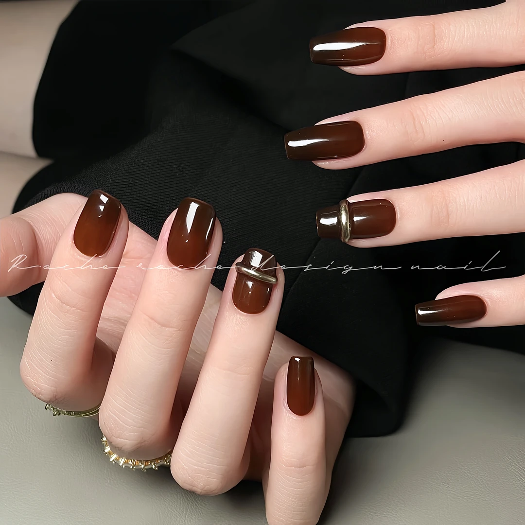 【拿破仑】Rola nora 纯手工穿戴甲 新锐设计穿戴甲 免烤nail氛围感