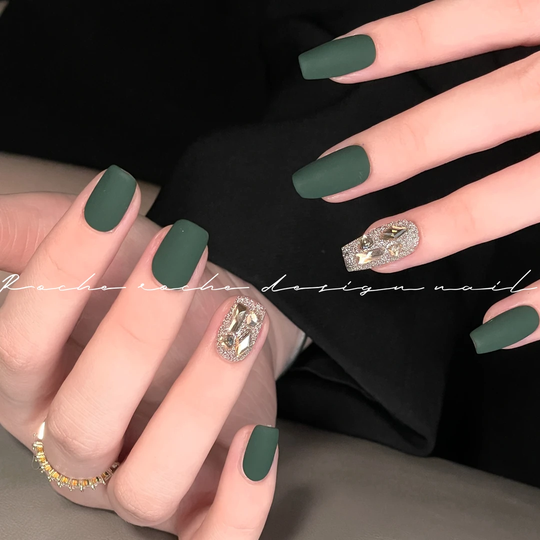 【爱丁堡】Rola nora 纯手工穿戴甲 新锐设计穿戴甲 免烤nail磨砂款
