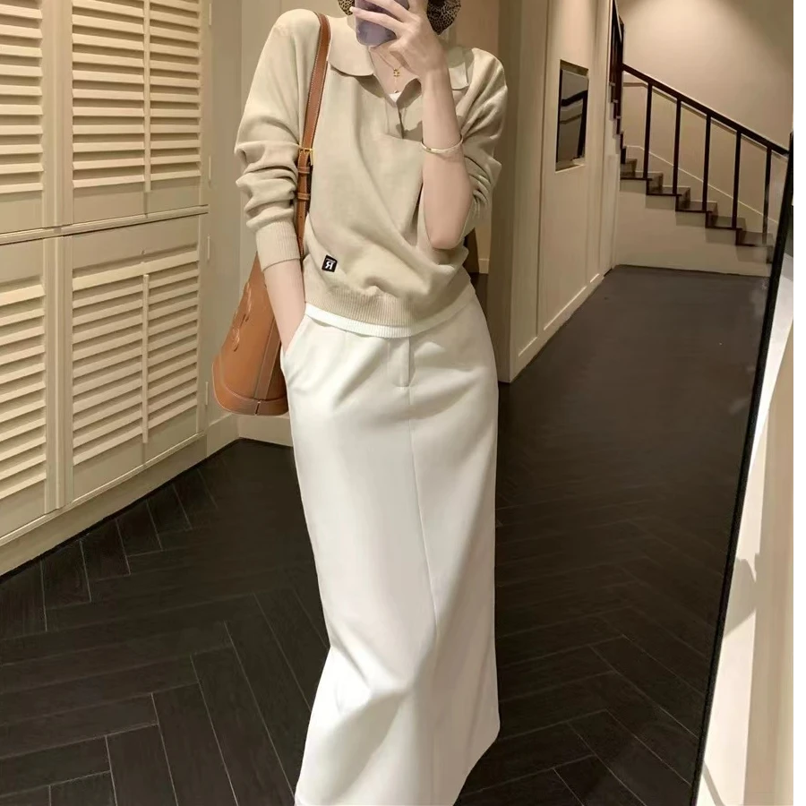 1004QGZ00003西装半裙气质轻奢网红