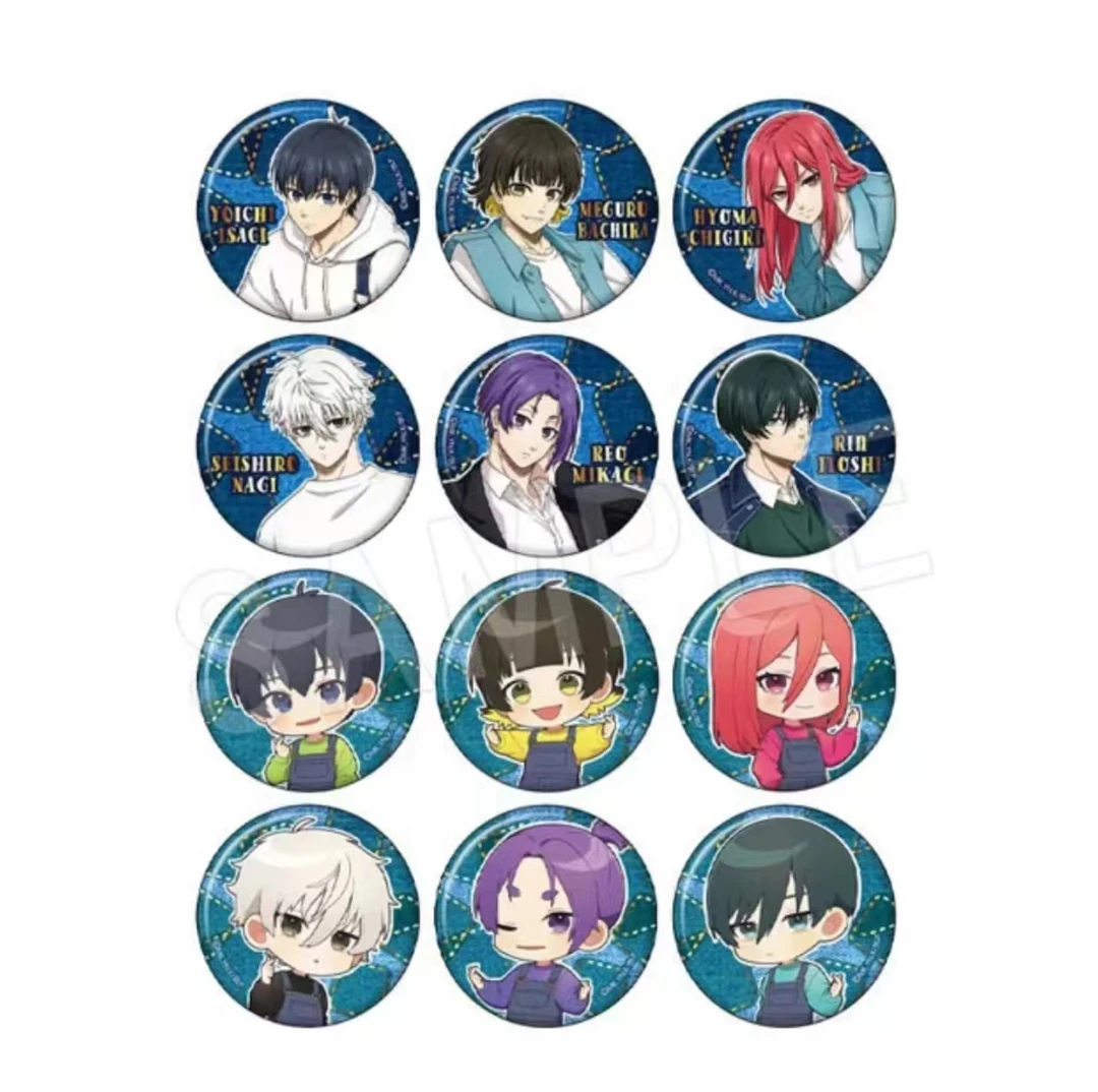 【蓝色监狱】蓝锁牛仔吧唧 日版盲盒代拆