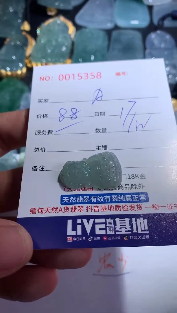 【闪购商品】翡翠颈饰未镶嵌多样性发货