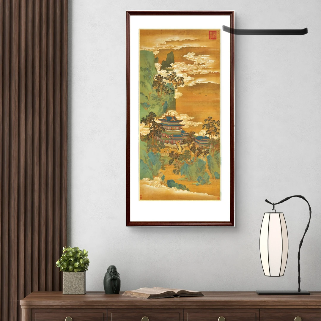 【仙山楼阁】茶室客厅书房装饰画