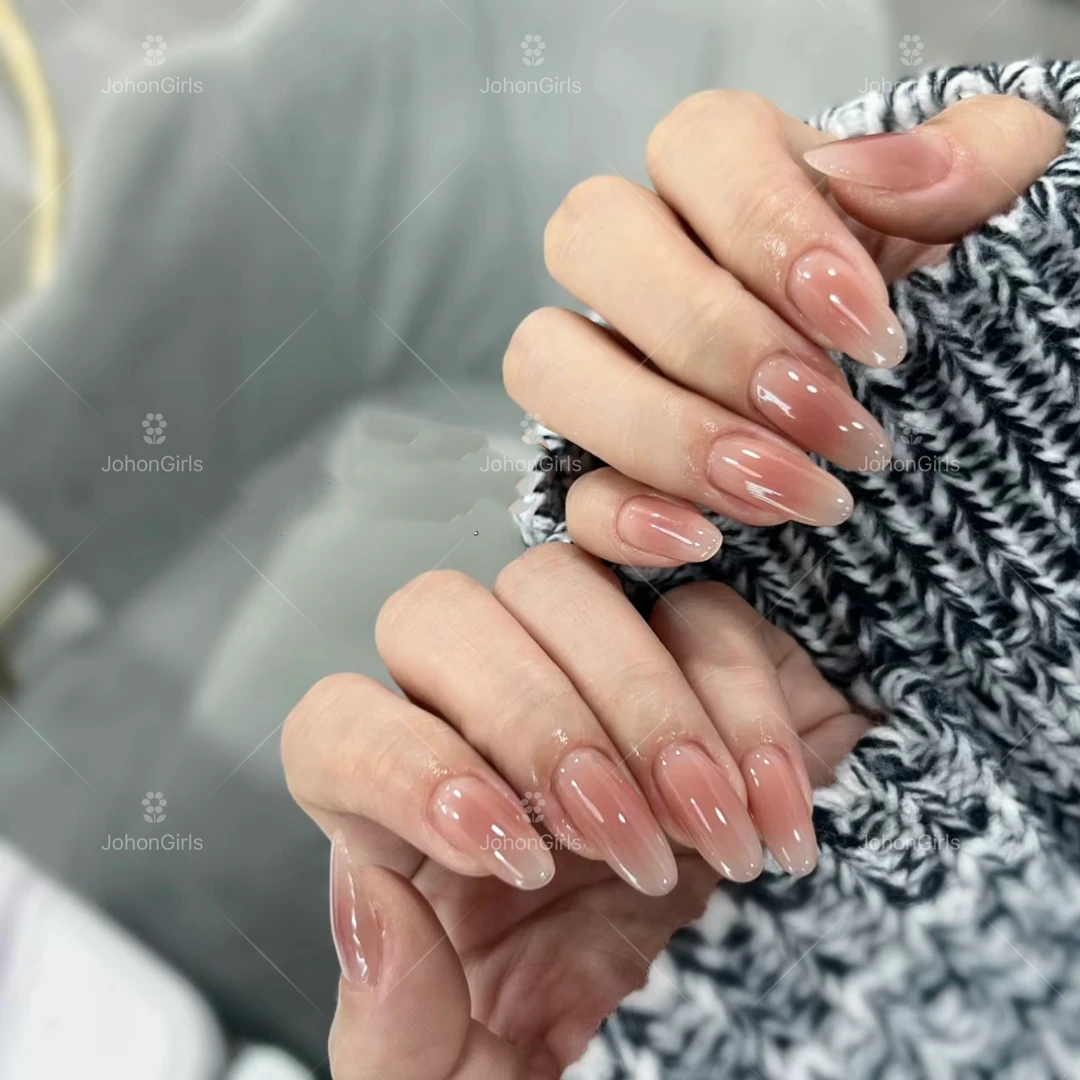 JohonGirls'/琴岛小嫚【腮红裸色】气质裸色腮红晕染美甲手工穿戴甲