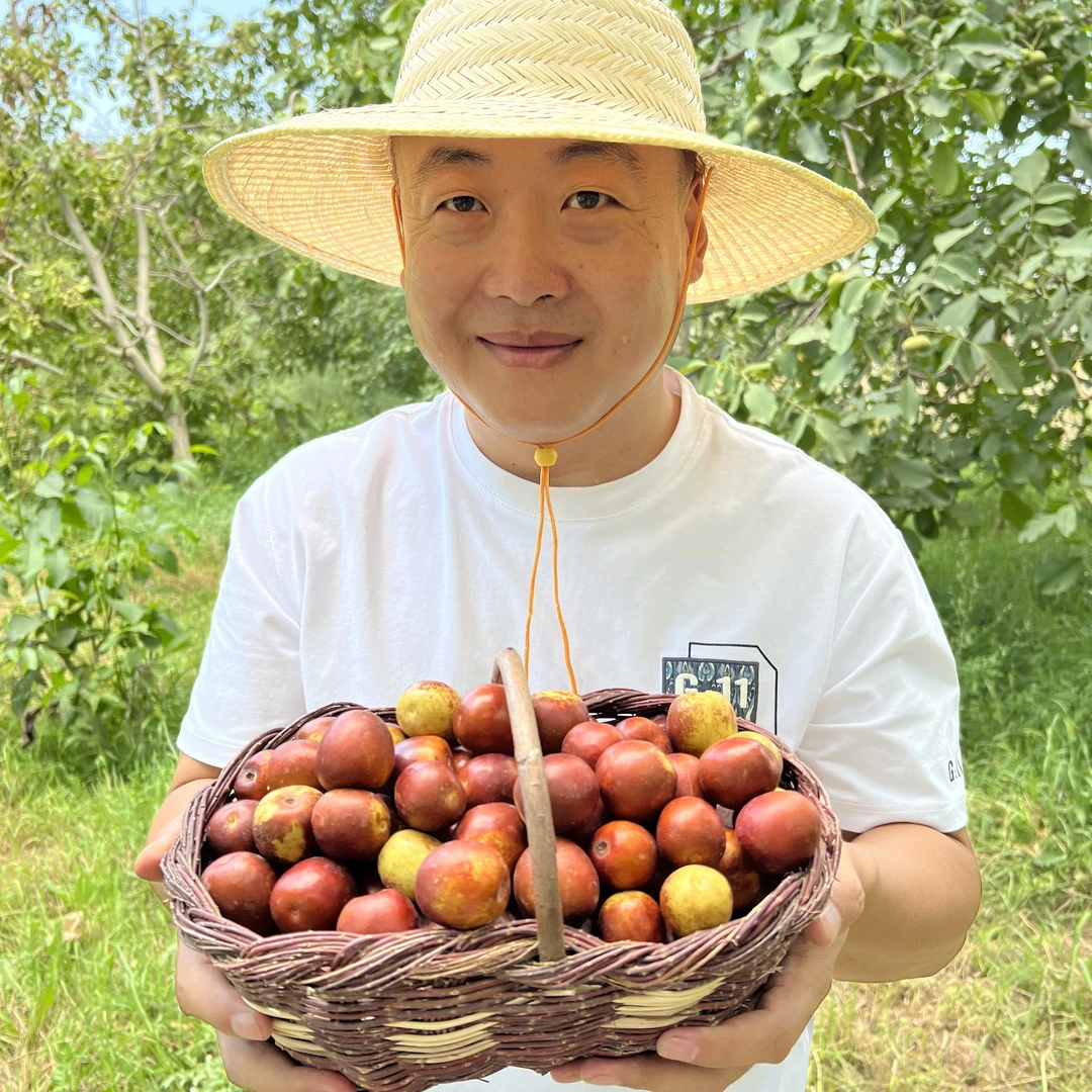 新疆南疆冬枣脆产地直发空运一级果产量很少