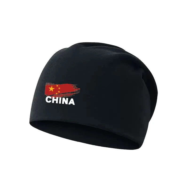 定制中国国家队运动会帽子潮牌男女户外保暖包头帽堆堆头巾骑行