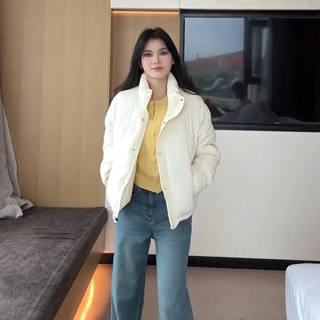 【Glozzzz】 小奶包 秋冬款立领面包服显瘦外套棉服L T291