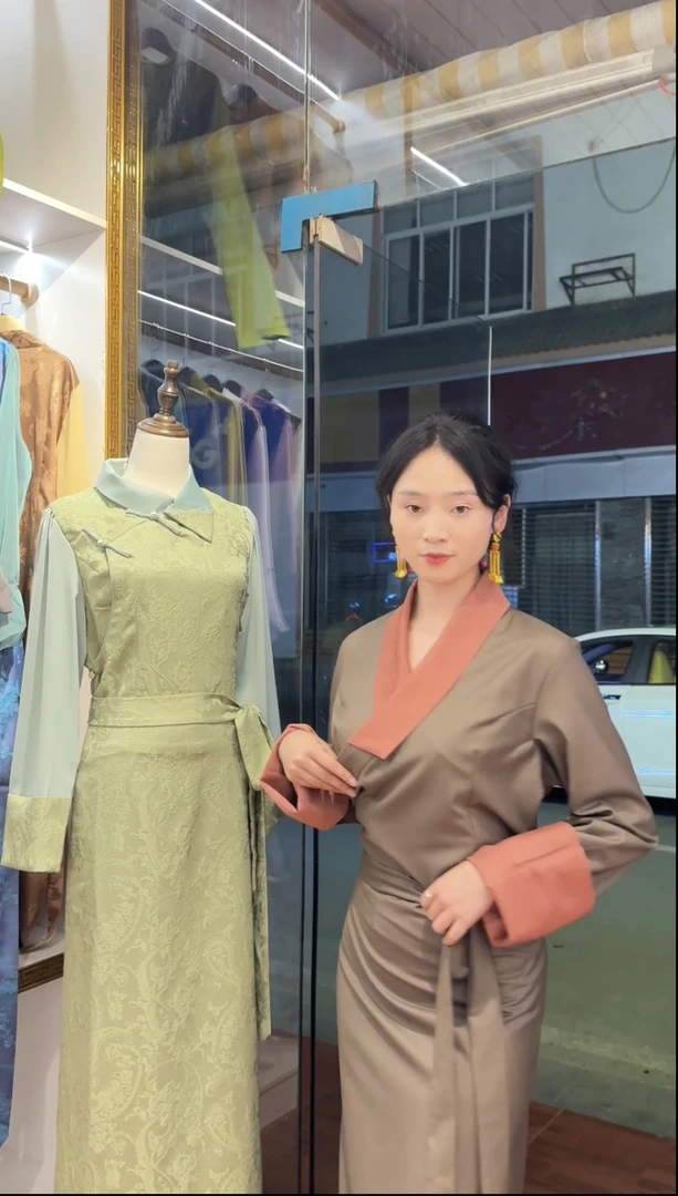 春夏轻薄西藏服博拉