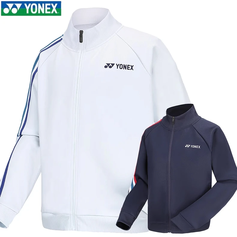 YONEX尤尼克斯YY羽毛球服 长袖卫衣运动服 休闲男女外套150093BCR