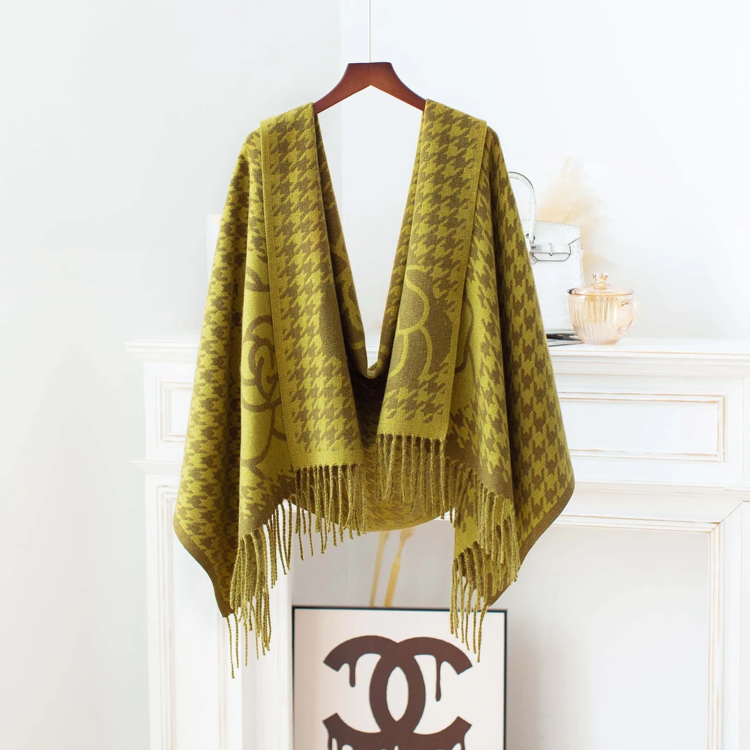 达芬奇密码空调房围巾女2025双面秋冬仿羊绒保暖外搭防晒空调披肩