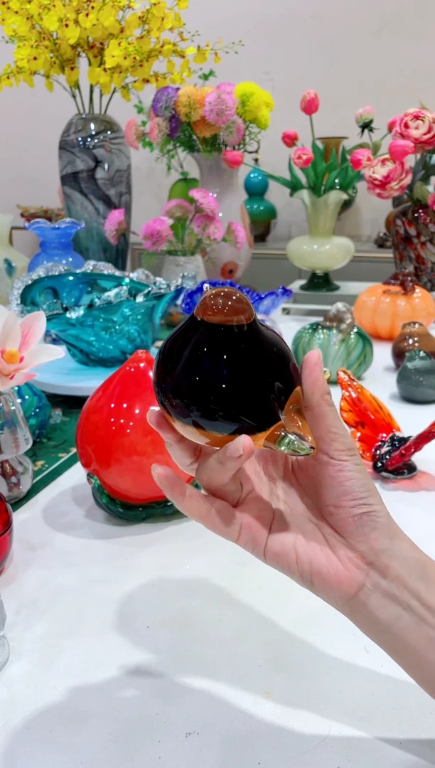 【闪购商品】琉璃手工艺品 k285 鸟一件