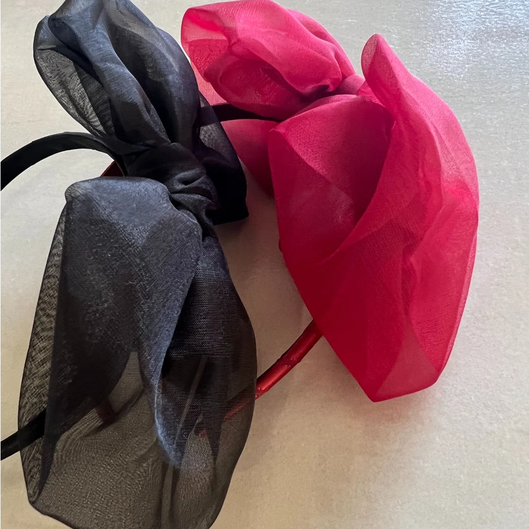 韩国蝴蝶结女童甜美发箍（不支持退货）