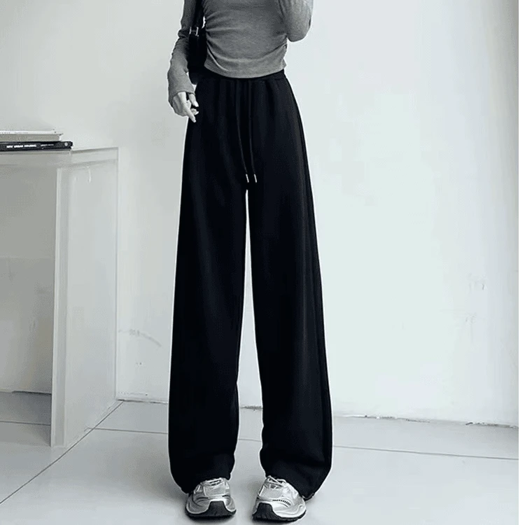 【新暖暖裤子】2025新款秋冬高腰垂感直筒裤