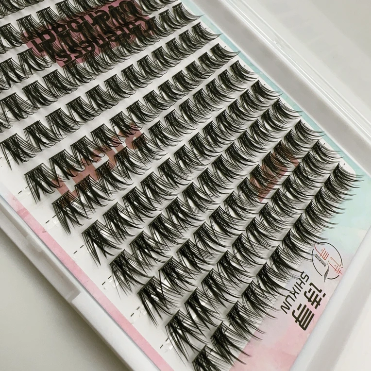 诗寻SF-16(大盒12排）泰式洋娃娃可爱高品质纯手工日系分段式卷翘