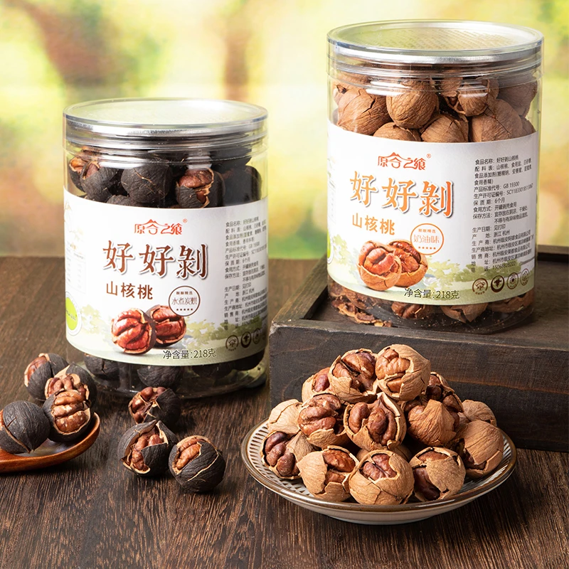 原谷之飨临安新货山核桃奶油水煮好好剥山核桃436克分两罐装