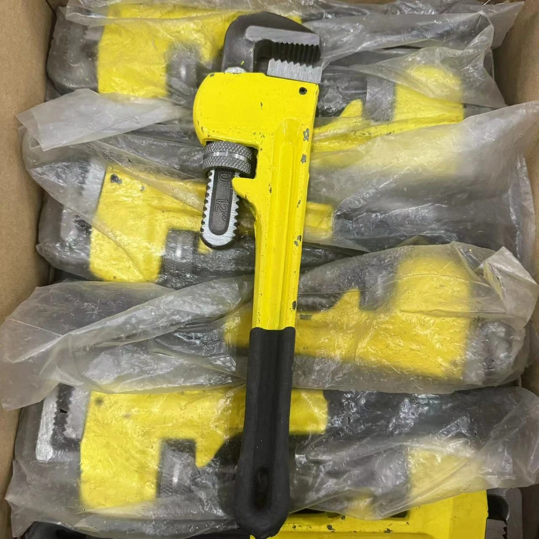 【1】黄色12寸水管钳大号款手持工具多功能专业手动工具