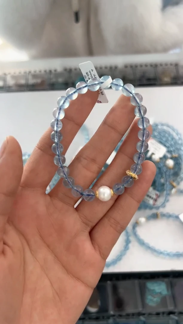 【闪购商品】海蓝宝石手链未镶嵌TT1166海蓝宝手链