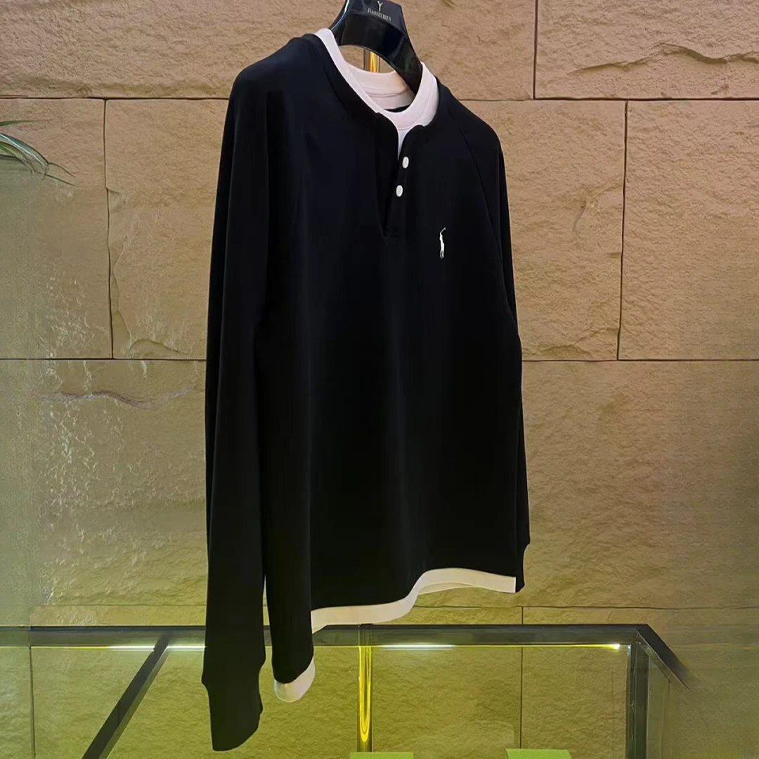 8808-5 假两件圆领时尚卫衣 浩哥专属