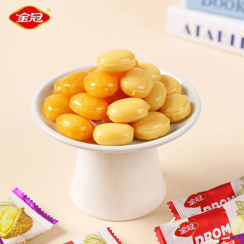 金冠 无蔗糖榴莲味硬糖喜糖婚糖伴手礼年货榴莲味糖果硬糖