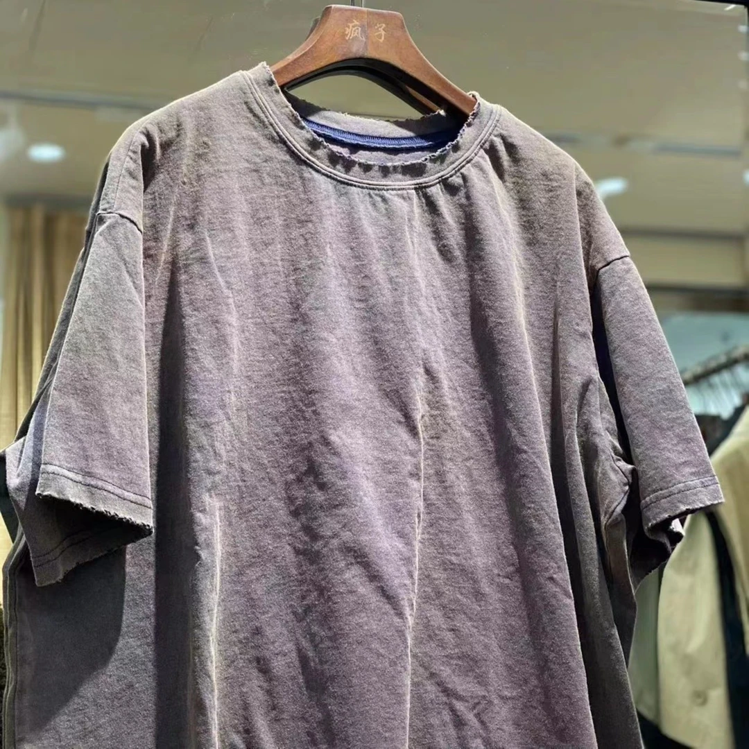 疯子原创纯棉大码半袖T恤08079