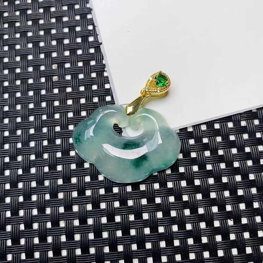 [聚小石]A915绿花如意设计轻奢时尚手链手串项链